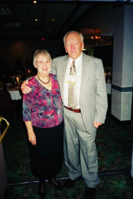 Sue Goetz & Howard Adams at the 2004 reunion